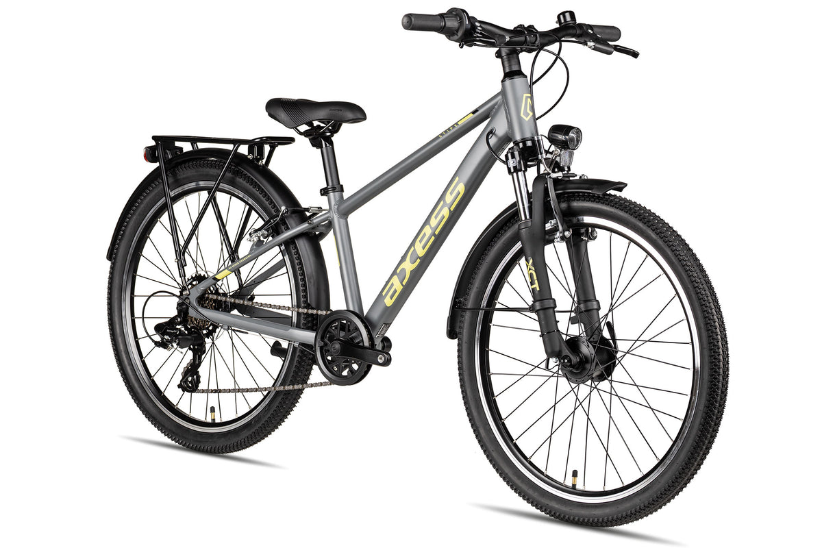 Axess Stipe 24 Street 30 cm | grey matt/yellow black