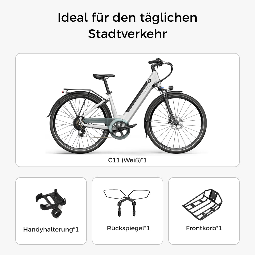 Fiido C11 Leichtes Urban E-Bike